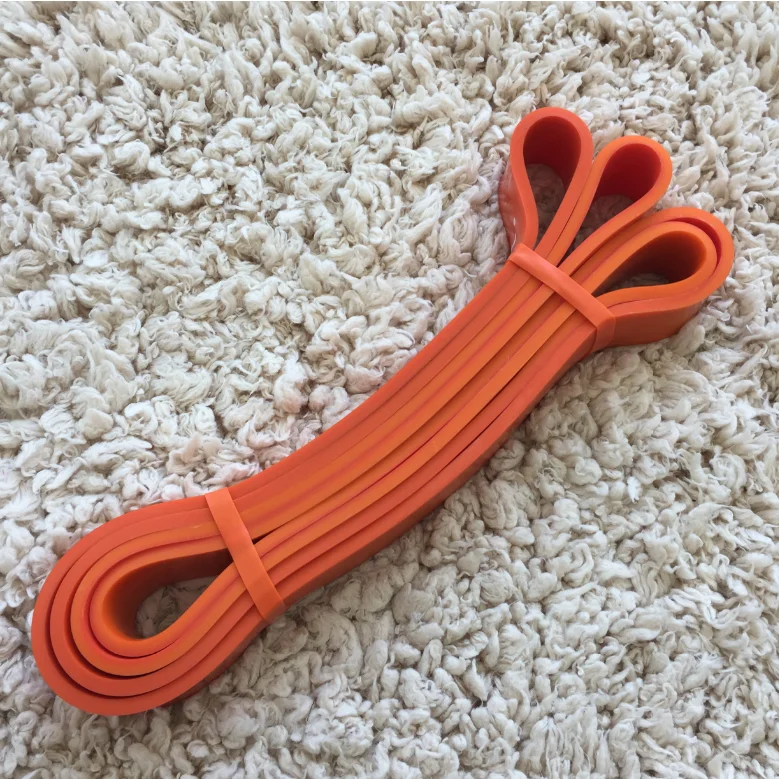 

Hot Sale Top Quality With Factory Price Exercise Rubber and Booty Band, Orange