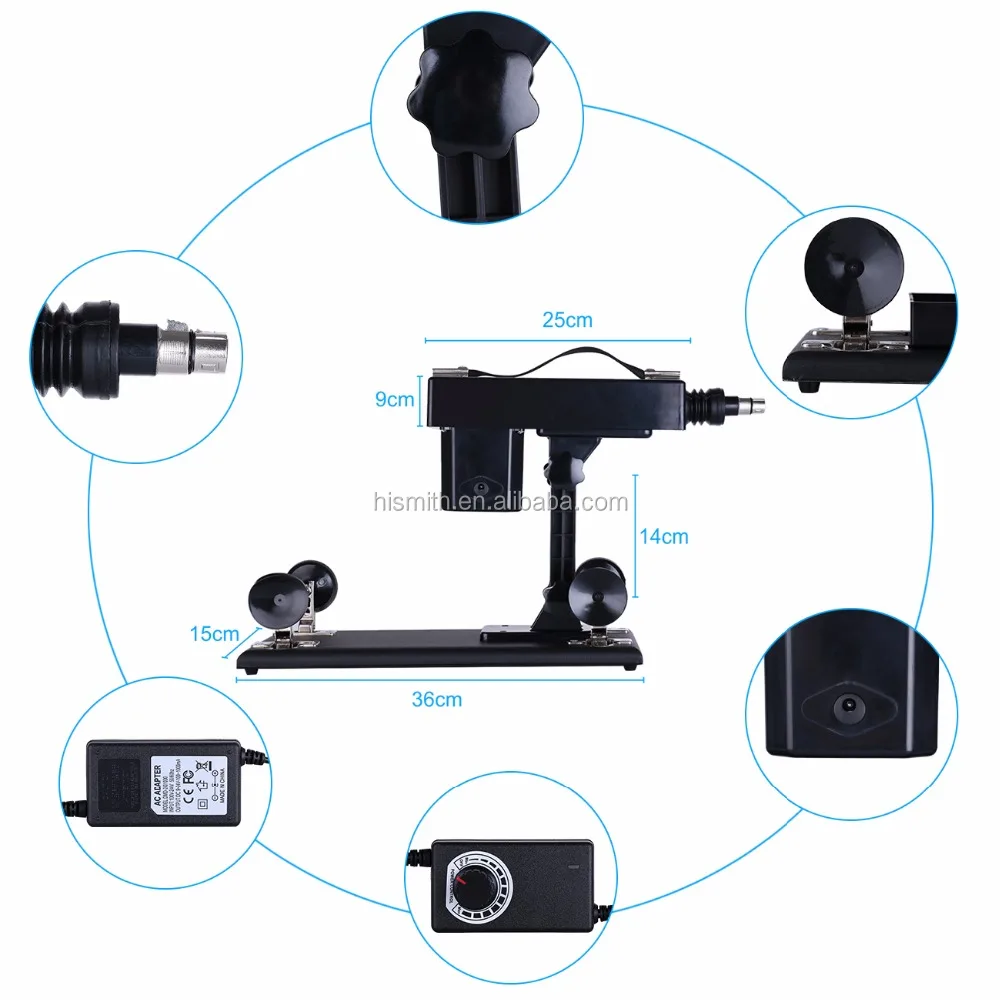 Basic Sex Machine with Vagina Cup for Men Masturbation Love Machine for Lovers with Attachments Set