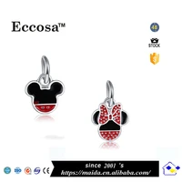

ECCOSA wholesale mickey mouse beads for jewelry making