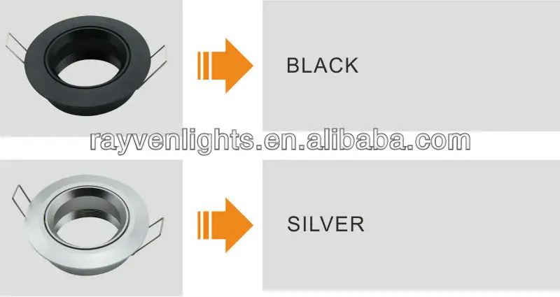 SAA CE COB 5w dimmable led pot Gimbal downlight AC110 to 265V China lighter factory