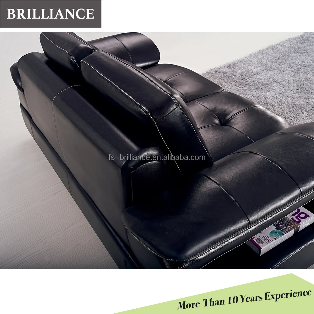 
Good quality leather sectional sofa set low price 