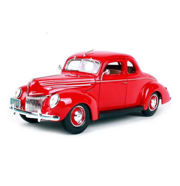 легковой автомобиль maisto ford deluxe 1939 police (31366) 1:18