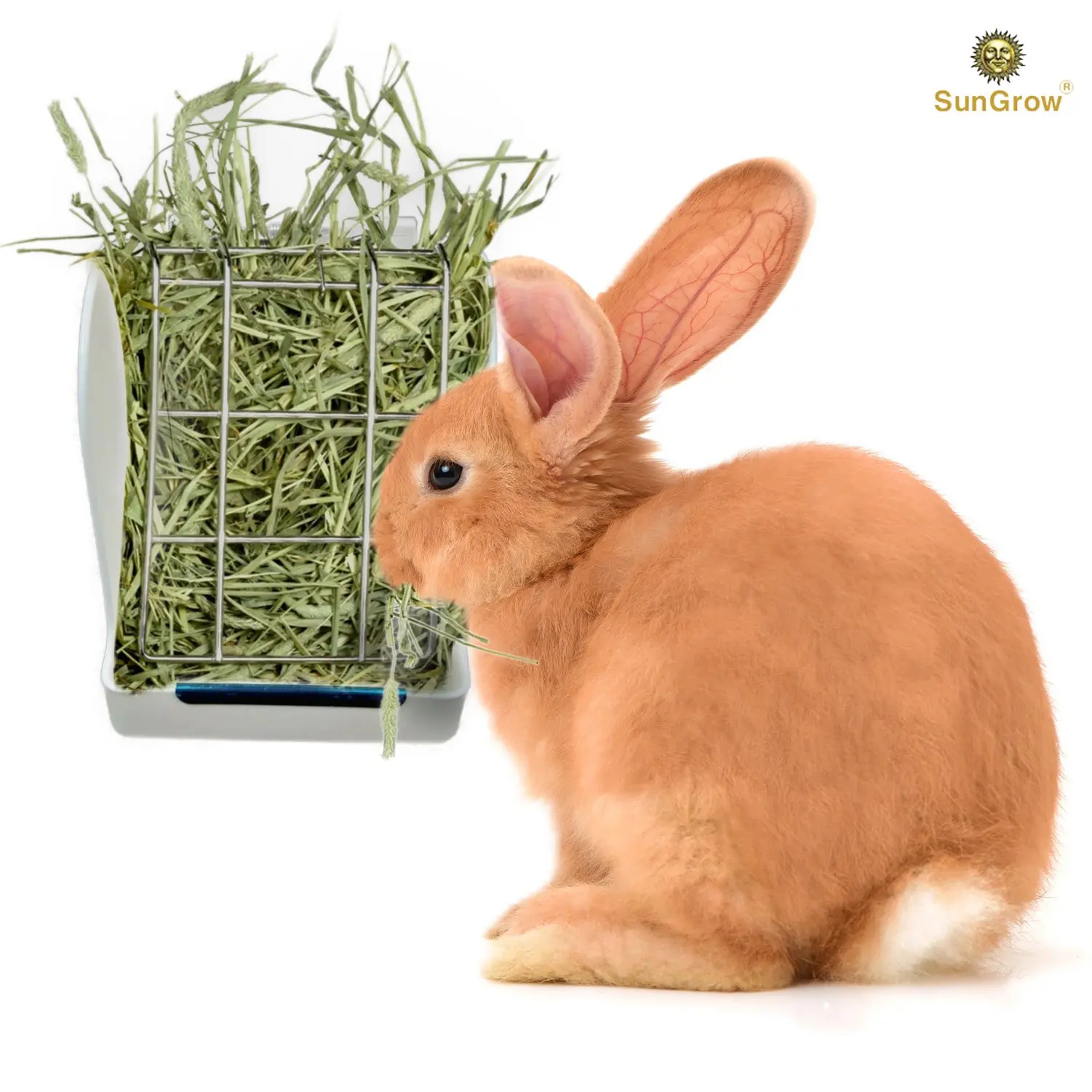 mess free hay feeder