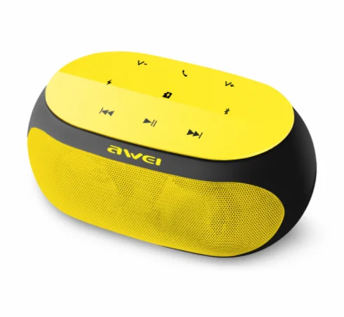

Outdoor portable wireless speaker Super Bass Stereo touch screen