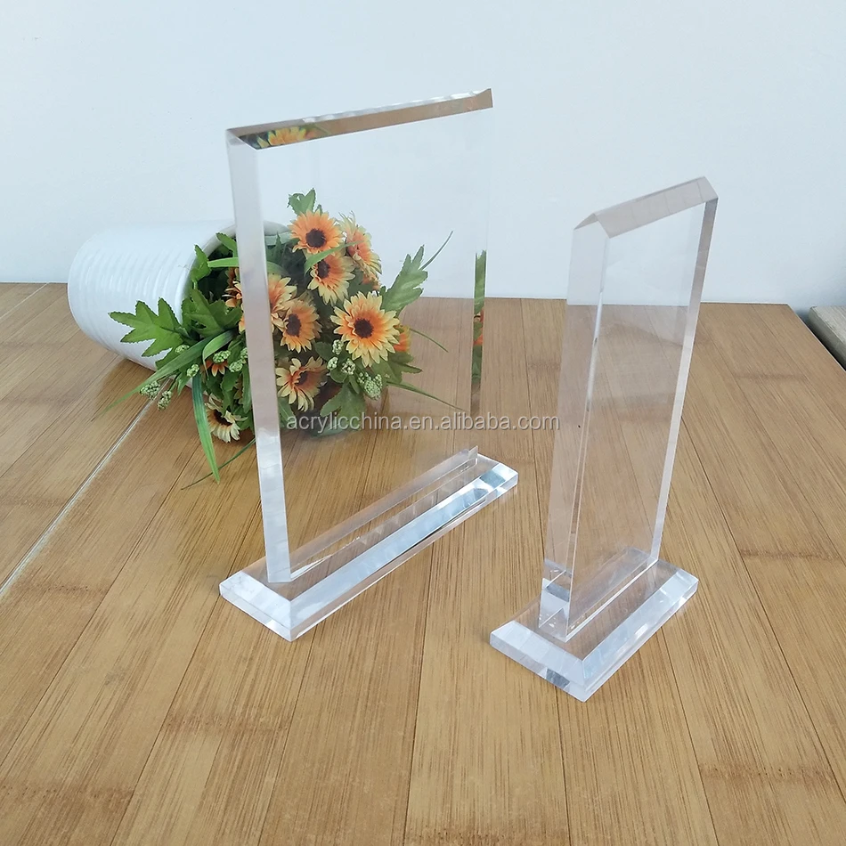 High Quality Acrylic Plaque,Clear Polished Blank Acrylic Plaque Buy