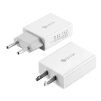 

fast charging Quick Charge 3.0 5V 3A Fast Mobile Phone Wall Home Travel AC Fast Charger Adapter EU/US Plug