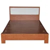 Custom Made Wooden Box Bed with Storage