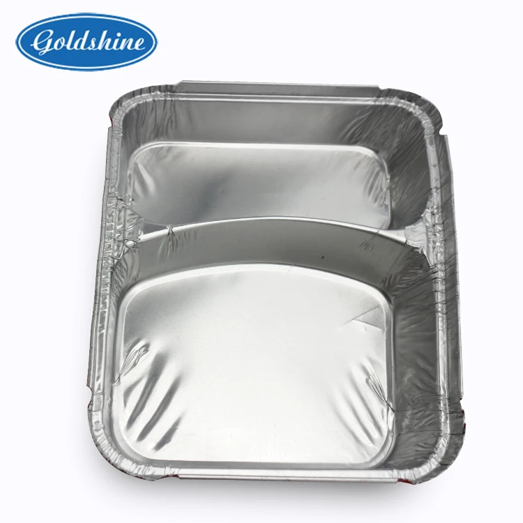 Factory Hot Sales Disposable Divided Aluminum Foil Foil