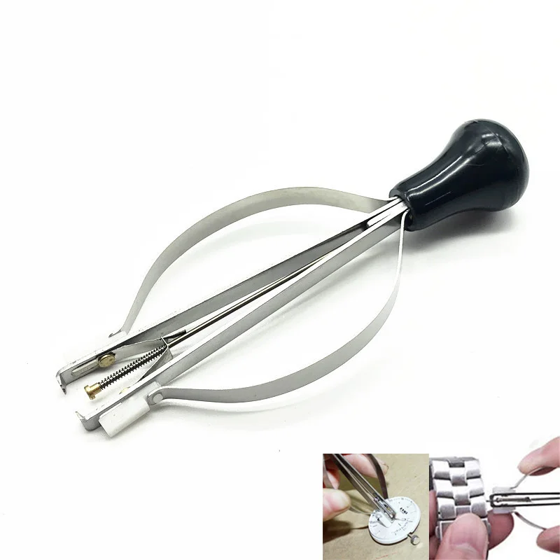 

New Arrival Watch Repair Tool Hand Puller Plunger Remover Tools, Silver+black