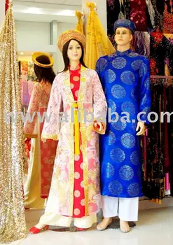 Yizhiqiu Red Traditional Ao Dai Vietnam Wedding Dress Buy Ao Dai Traditional Ao Dai Vietnam Dress Ao Dai Wedding Dress Product On Alibaba Com