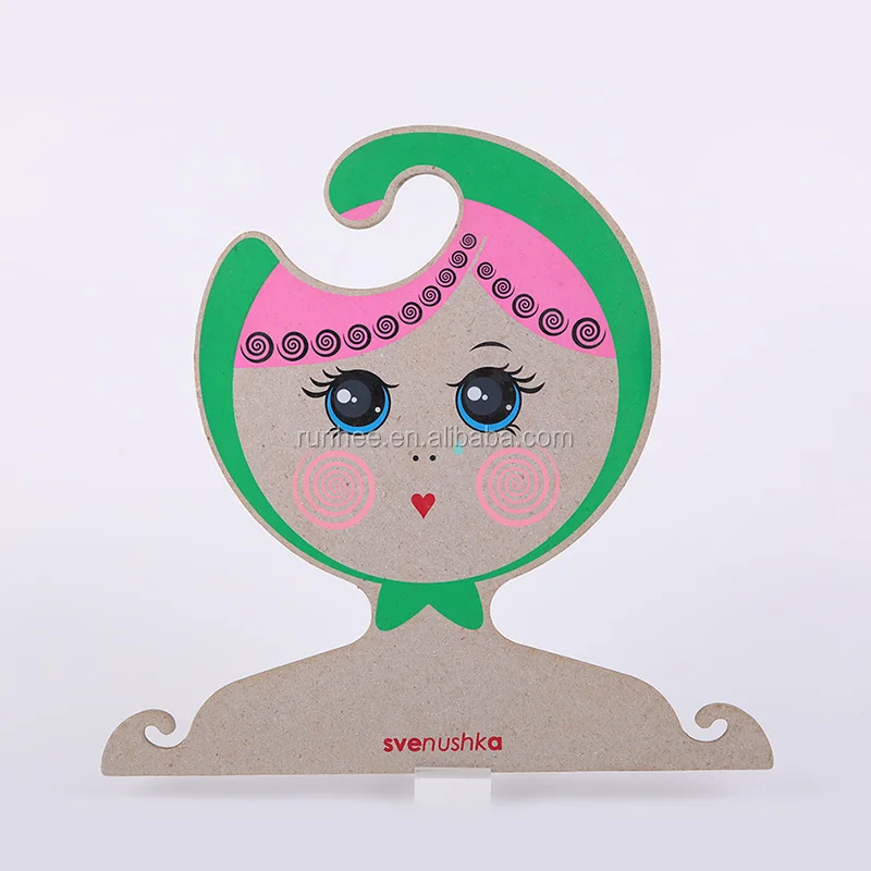 Recycled Paper Pants Hangers with Clips , Cardboard Clothes Hangers Customizable Size