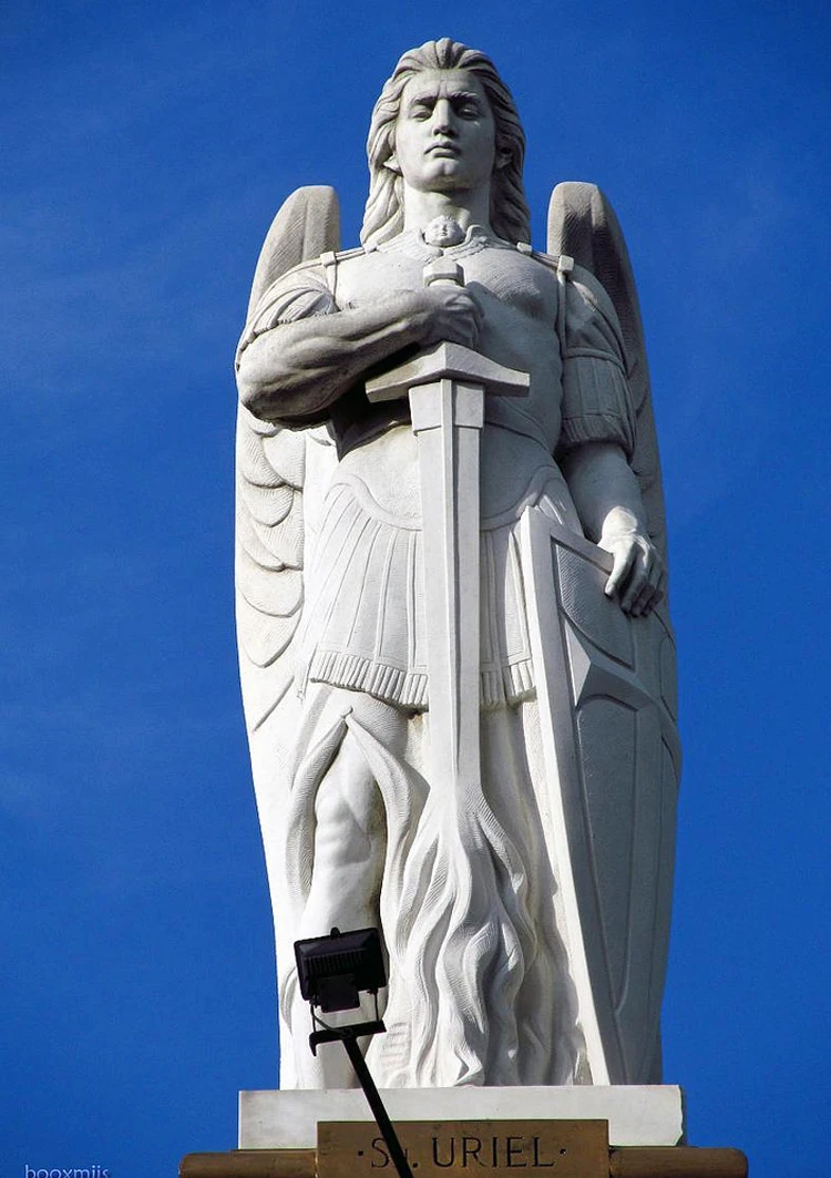 Archangel Michael Statue Mexico City