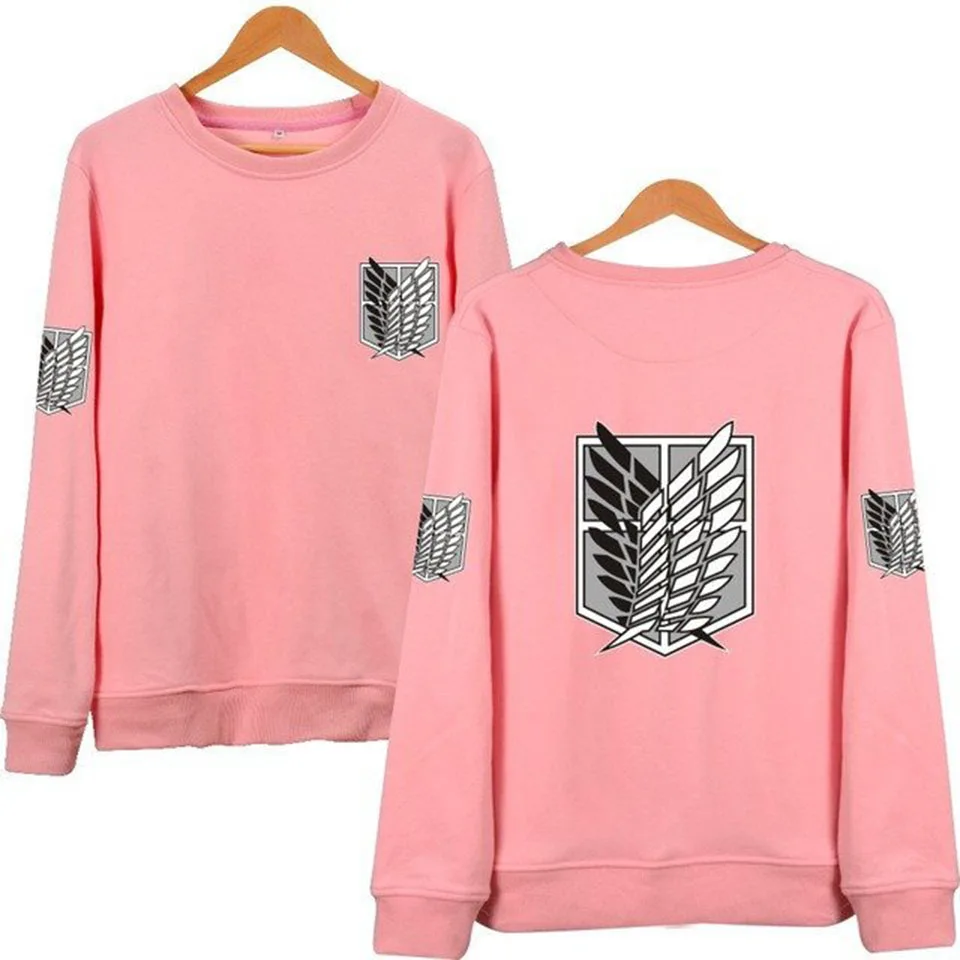 

Anime Attack On Titan O-Neck Hoodies Men Women Unisex Sweatshirt, N/a