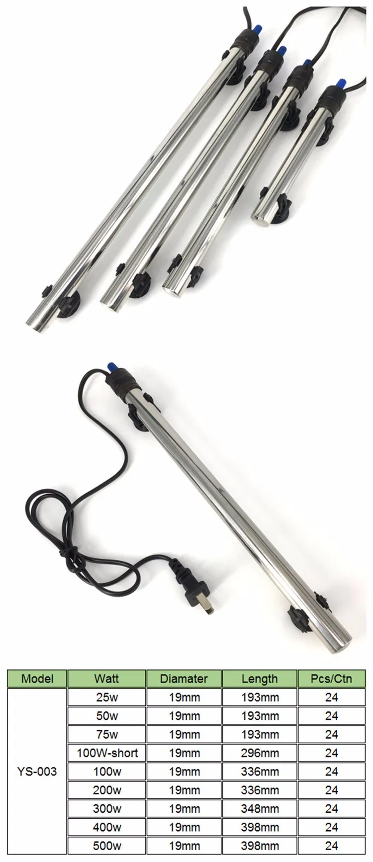 Fish Tank Safety Submersible Stainless Steel Heater Aquarium Buy