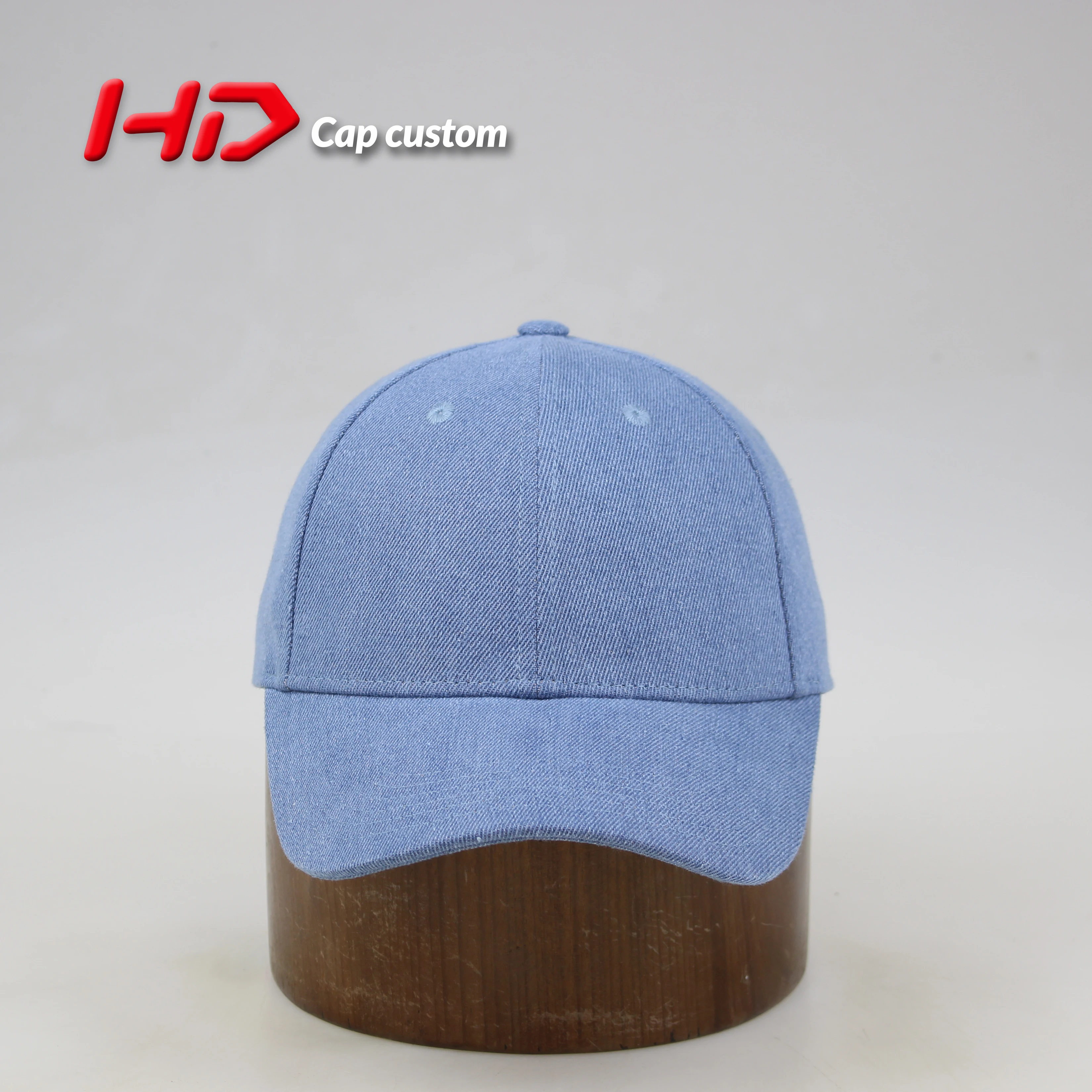 

Wholesale Plain Blank Jean Denim Hat Baseball Cap plain blue jeans denim adjustable baseball hat