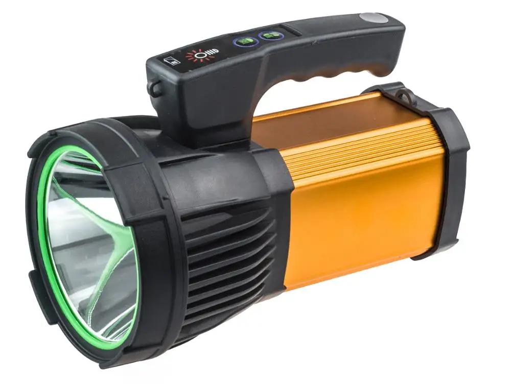 led 充电手持手电筒长距离 led 手电筒户外狩猎探照灯
