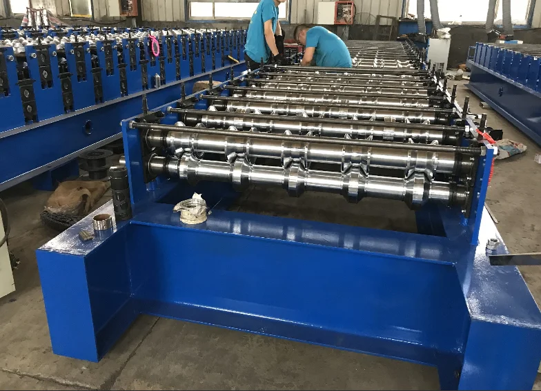 2019 Canton Fair Hot sale Fully Automatic Trapezoidal Tile Roof Metal Sheet 1020 1050  Roll Forming Machine