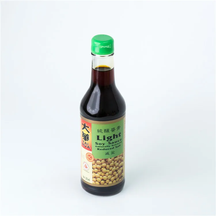 Singapore Food Manufacturers Tai Hua Reduced Salt Light Soy Sauce - Buy ...