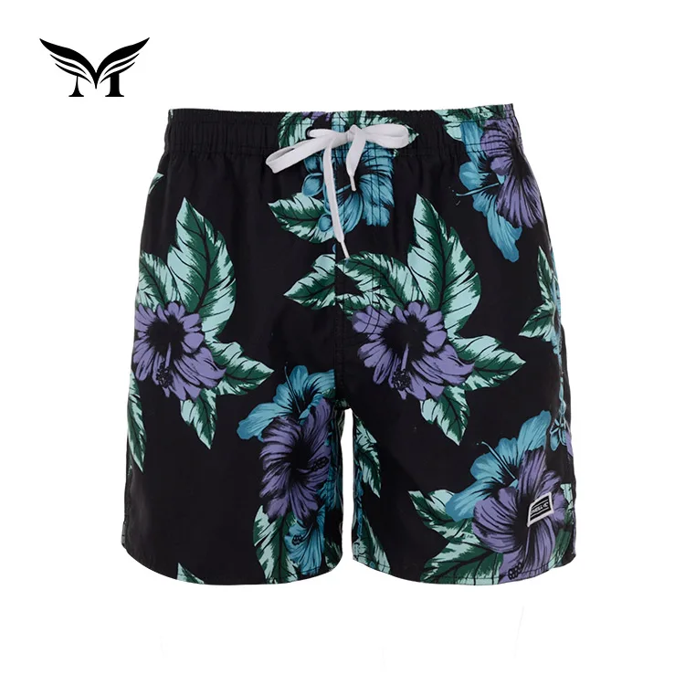 

Wholesale design your own nice men colorful custom printed surf board shorts beach