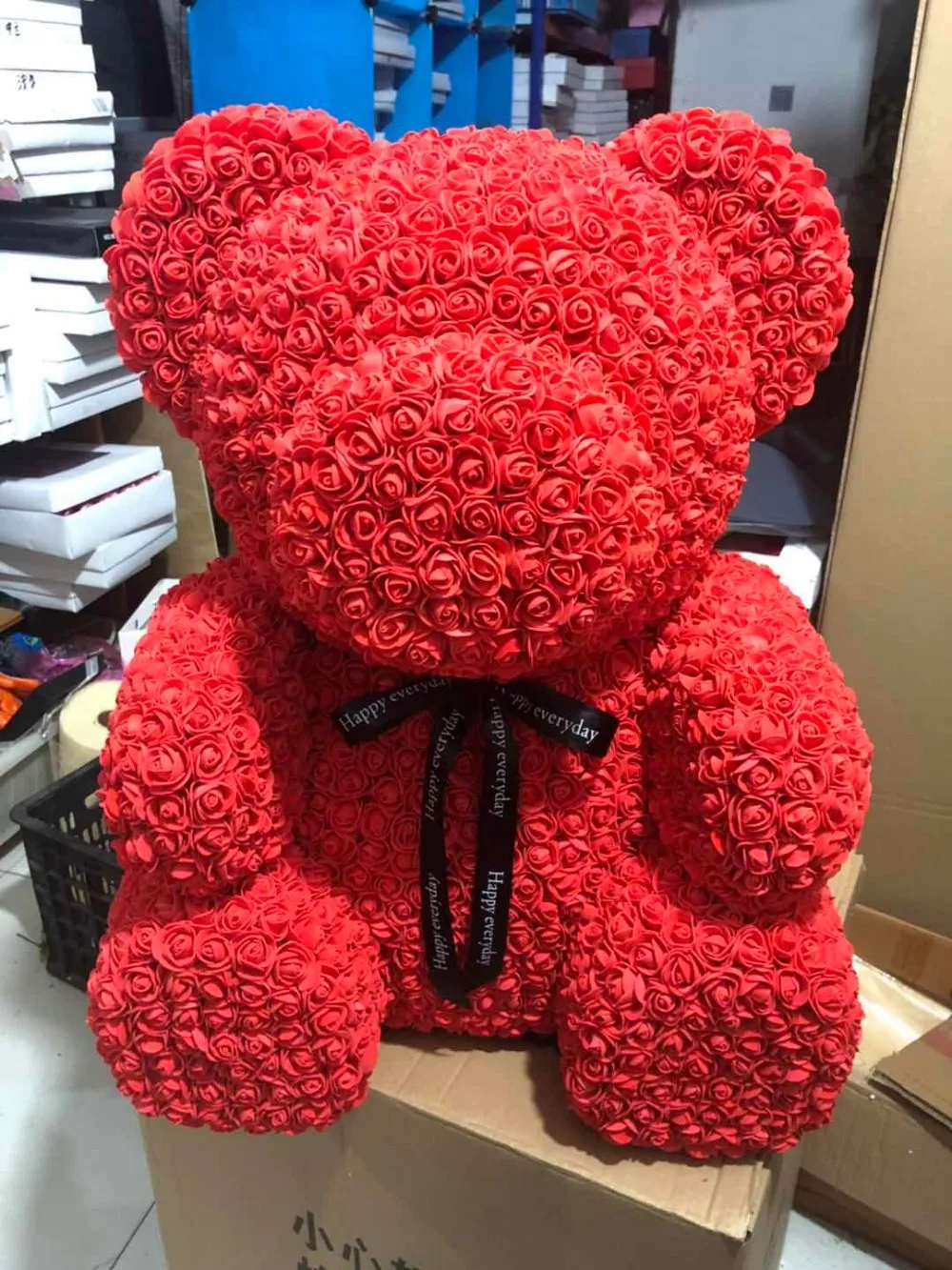 artificial teddy bear flower