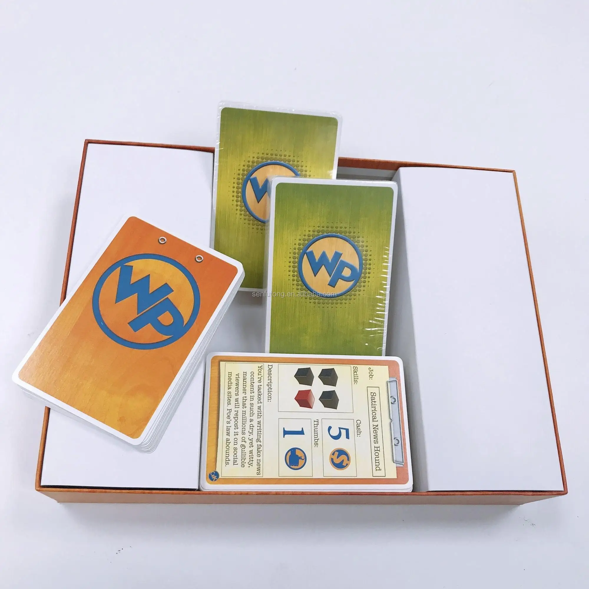 Printing Cards Board Game With Box Custom Design Nice Printing