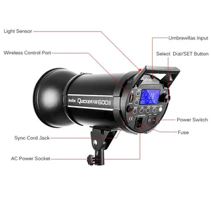 Godox QT600II 600W Studio Flash Light Wireless