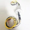 65mm diameter 50 circuits combine 1 channel optical fiber dc generator slip rings