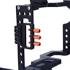 high quality CS-V5 DSLR 15mm Rod Rig Camera Video Cage Kit+Top Handle Grip for Sony A7 II A7r A7s Olympus Pentax Cameras