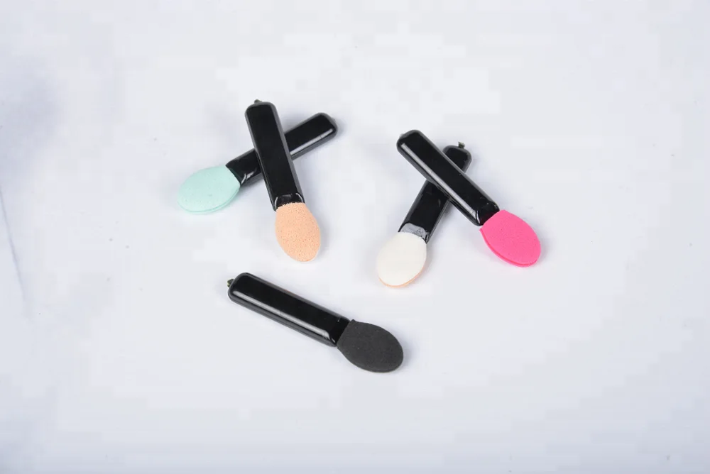 
Disposable Eye Shadow Sponge Brushes Oval Makeup Applicator, Great for Eye Makeup, Nail Art & Crafts 