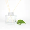 wholesale decorative round shape empty glass perfume aroma fragrance reed diffuser bottles