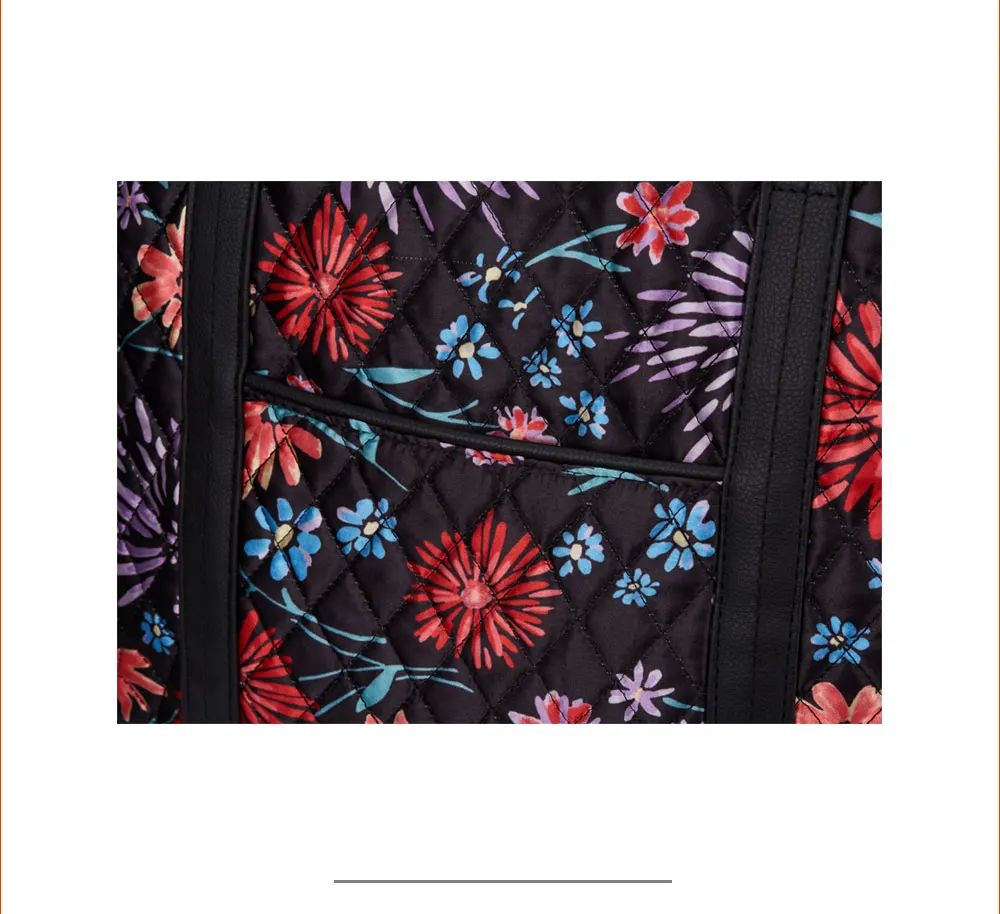 Women Stylish Quilted Nylon Handbags Lady Shoulder Tote Bags 3.jpg