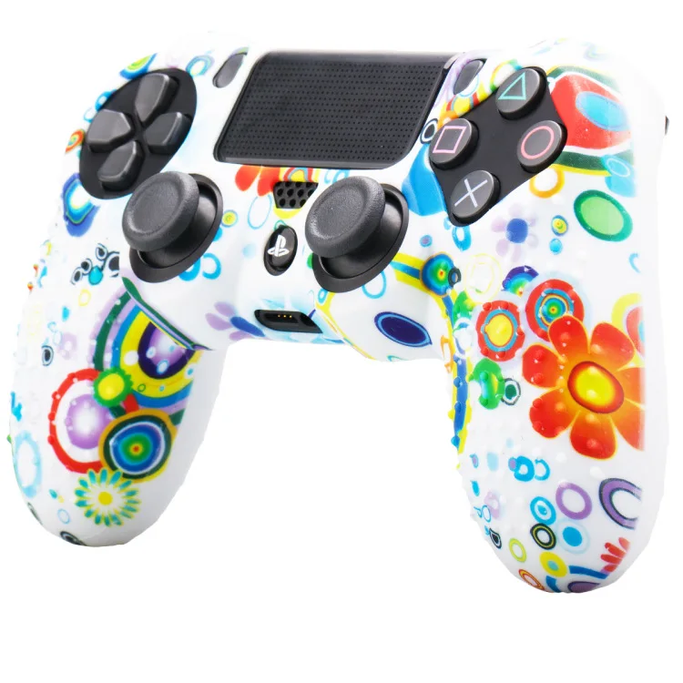 

Drop Ship Suppliers Soft Silicone Rubber Case Cover For Play Station Dualshock 4 PS4 DS4 Pro Slim Controller Skin, Colors