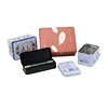 Custom eco-friendly rectangular tea packaging tin box