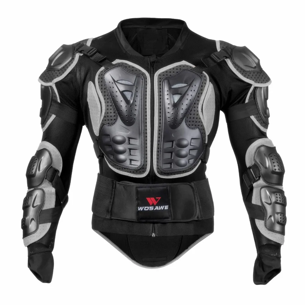 

WOSAWE Men's Boy Women Girl Mesh Motorcycle Protective Jacket Armor Full Body Spine Chest Shoulder Motocross Arm Protector Gear, As picture or customized design
