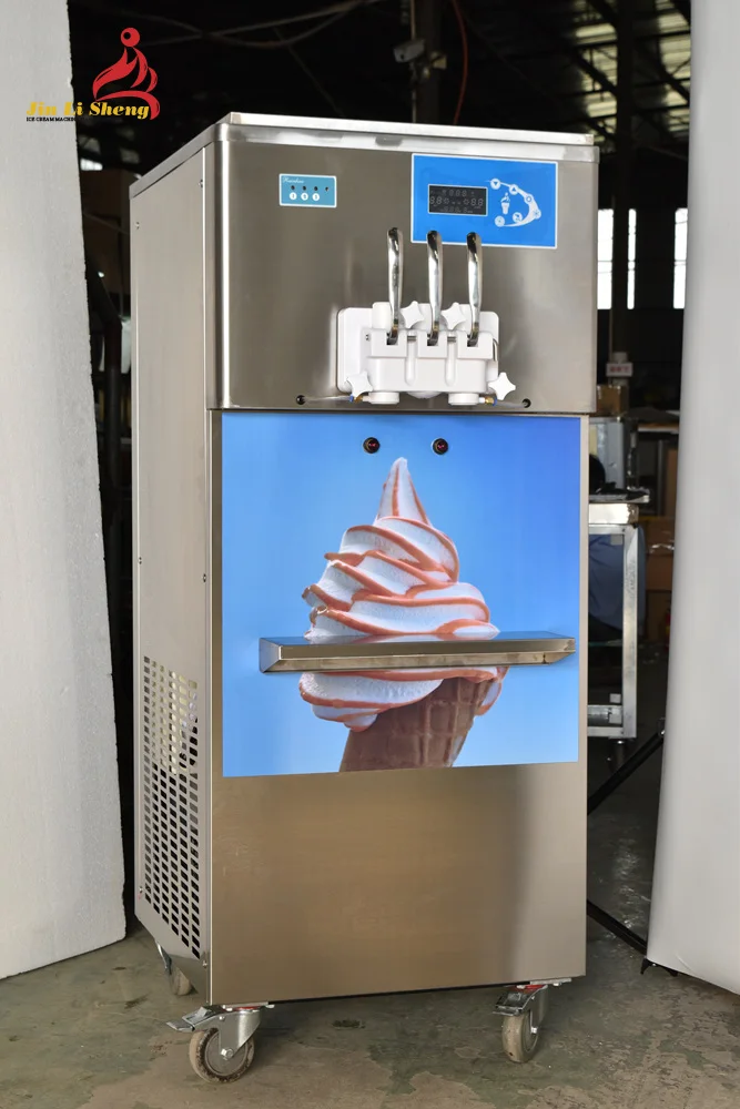 Rainbow Burst Soft Serve Ice Cream Helados Frozen Yogurt Sundae Maker -  China Soft Ice Cream Machine, Yogurt Ice Cream Machine
