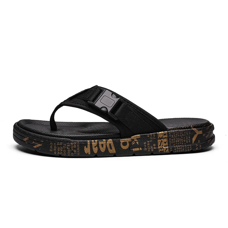 

Hot Sale Slippers Creative Style Summer Shoes Beach For Man, Black,white