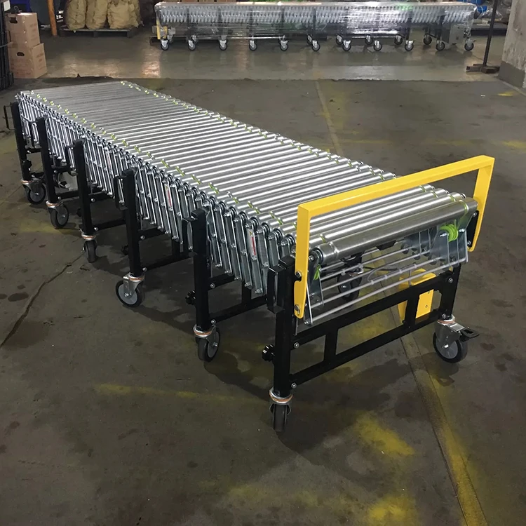 3 Year Warranty 50kg Portable Flexible Extendable Gravity Electric Roller Conveyor Buy Roller