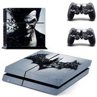 

TECTINTER Joker Man Protector Skin Sticker For Sony Playstation 4 Console & 2PCS Controller Skin Decal For PS4 Console