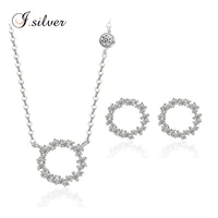 

wholesale 925 sterling silver cz jewellery gift sets jewelry set for women