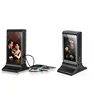 Restaurant charger LCD WiFi 7 inch screen advertising player table menu power bank
