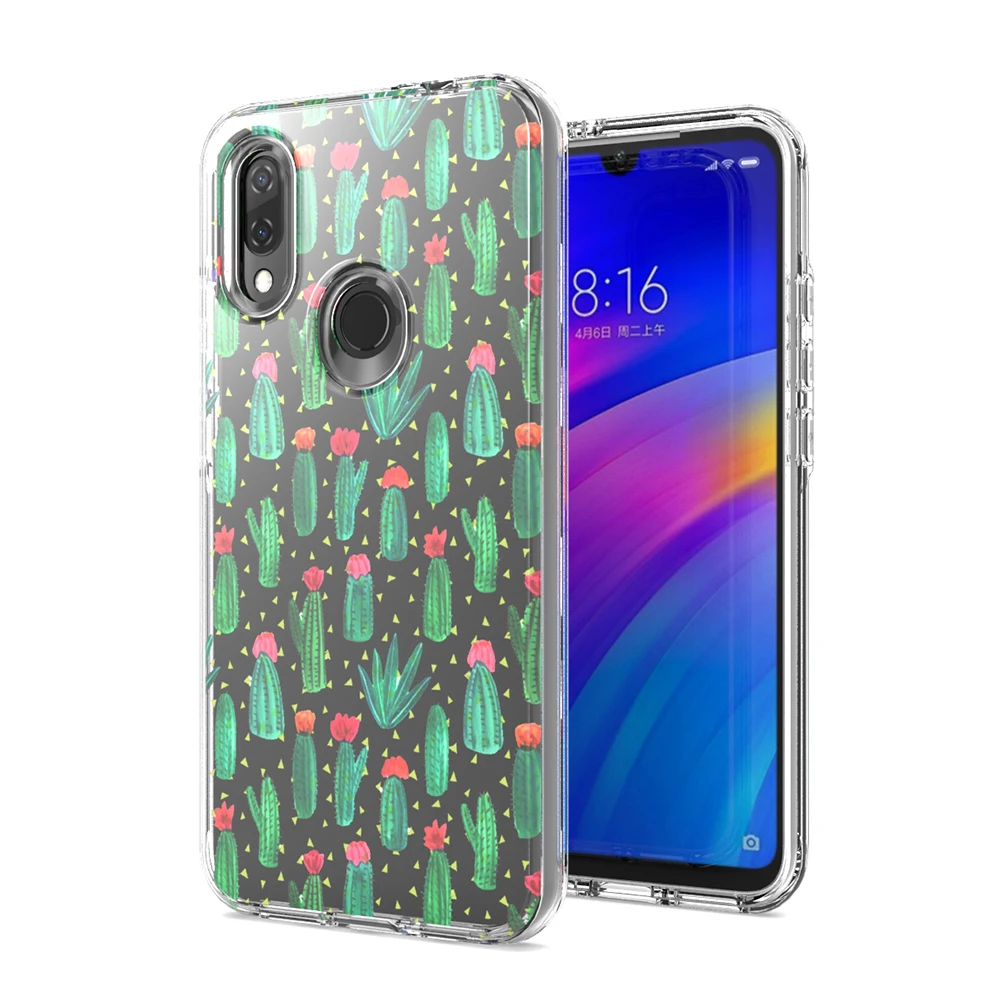 

3d clear blank cell phone case protection cover phone case for Xiaomi redmi 7