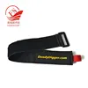 Adjustable Strap Buckle elastic hook and loop fastener with webbing