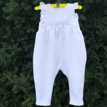 linen rompers baby