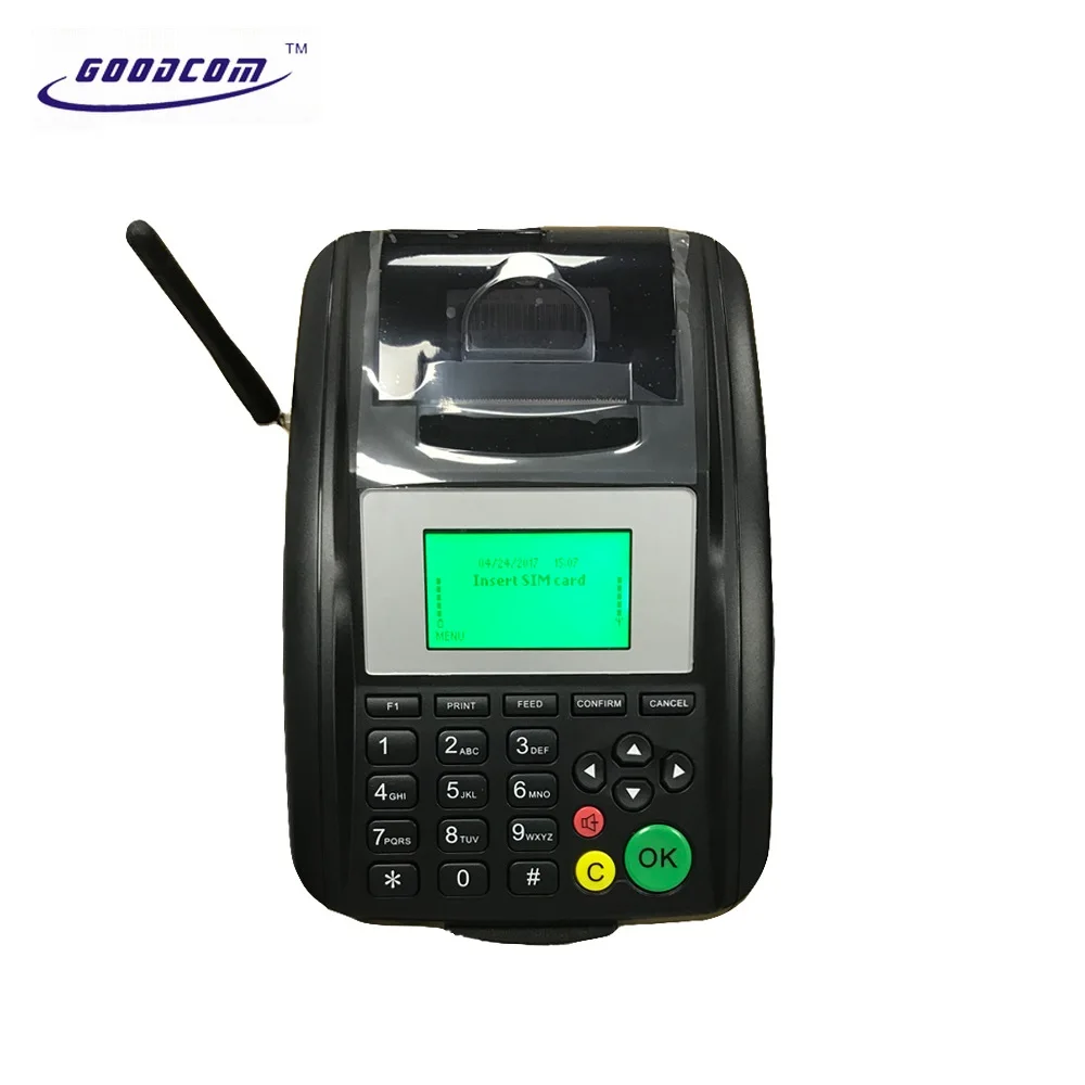 

GT5000SW New Design POS Terminal Receipt Printer supports WIFI, GPRS, SMS can connect with Barcode Reader and NFC Reader