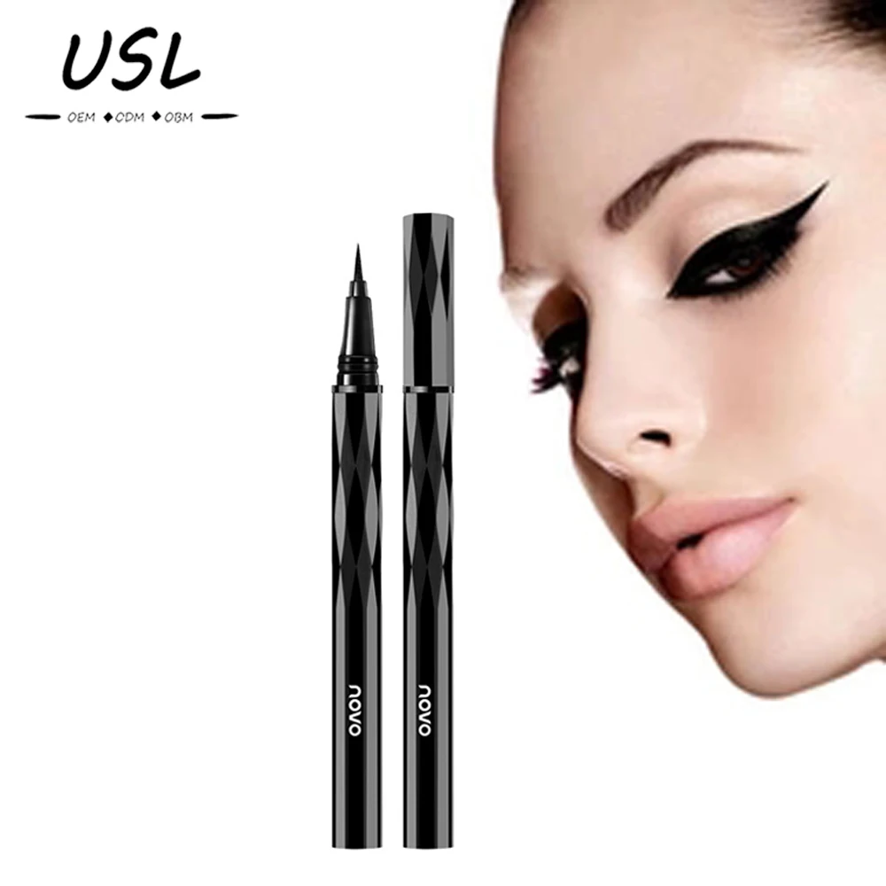 

2018 Professional Newest Two colors Makeup Waterproof NOVO Name brand pencil eyeliner