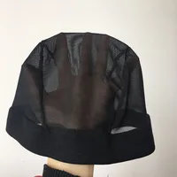 

Hotsale Stretch Mesh Spandex Net Dome Cap Plastic Black Spandex Dome Wig Caps For Making Wigs