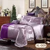 Silk four-piece set of 100 mulberry silk sets wide width silk bedclothes wedding bed products
