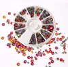 Nail Art Accessory Sticker Mixed Size DIY Colorful Acrylic Decoration Fire Flatback Rhinestone