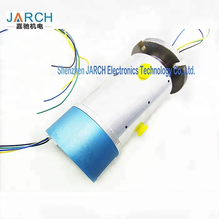 Compressed Air 10 Circiuts 2 Passages Pneumatic Rotary joint Electrical Slip Ring