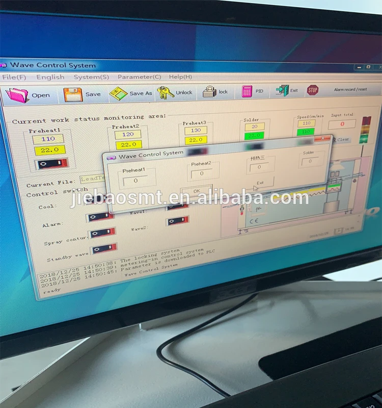 Hot sale Fully Automatic Dual Wave soldering machine For PCBA Machine Line N450